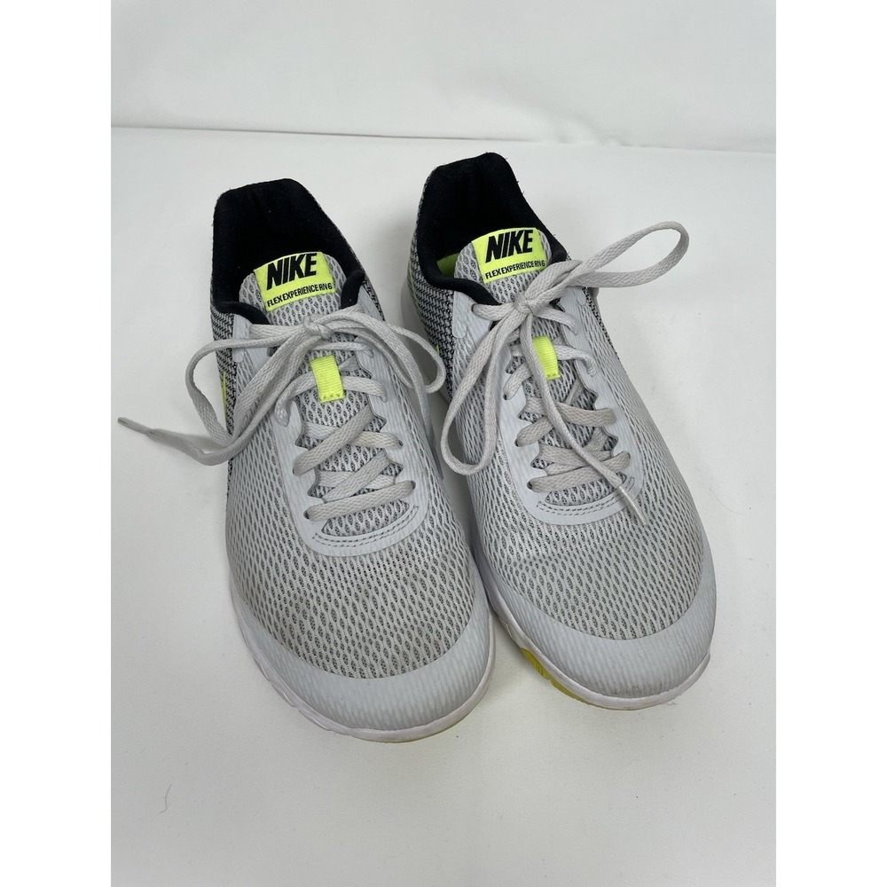 Nike Flex Running Walking Shoes Mens Size 8 W Wide Neon Yellow